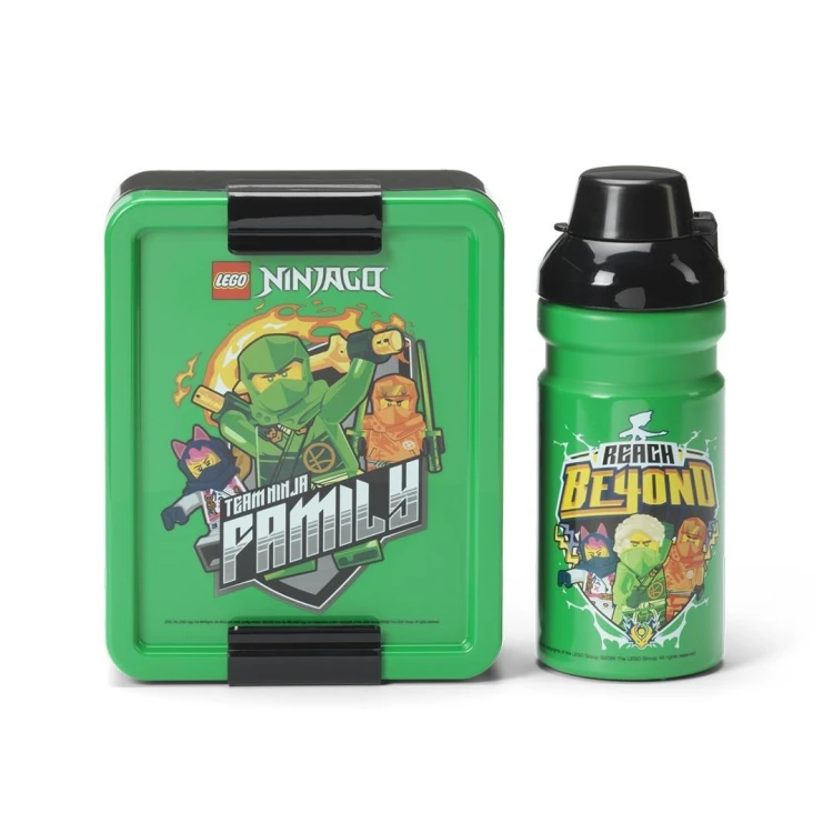 LEGO(R) lunchset Ninjago zielony, NHG