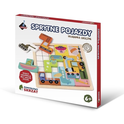 Pomysłowy skrzat sprytne pojazdy, Askato