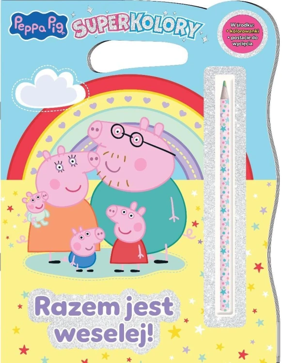 Świnka Peppa. Superkolory. Razem jest weselej!