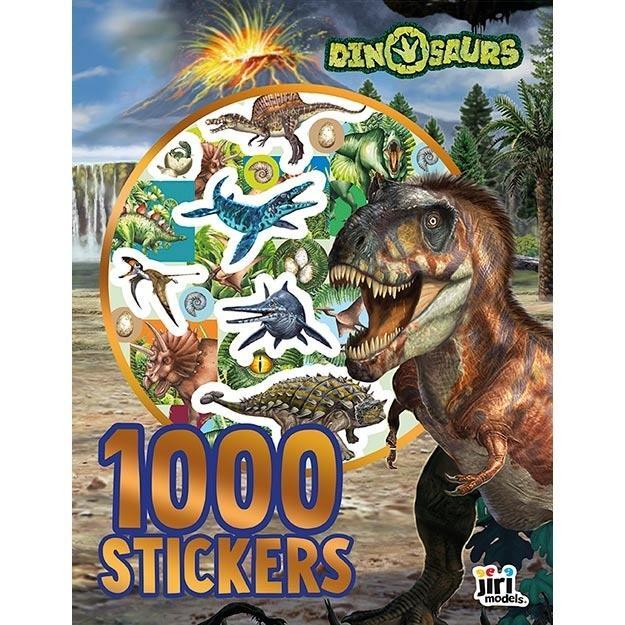 Naklejki Dinozaury 1000szt, Jiri models