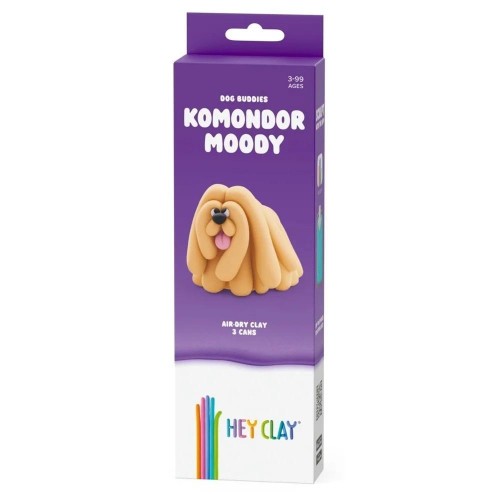 Hey Clay. Masa plastyczna - komondor, TM Toys
