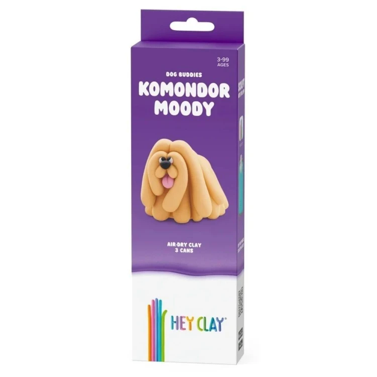Hey Clay. Masa plastyczna - komondor, TM Toys