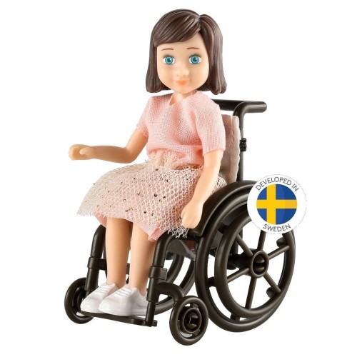 Lalka na wózku inwalidzkim, MICKI