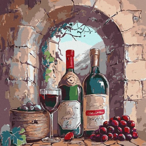 Malowanie po numerach - Smak dojrzewania 40x40cm