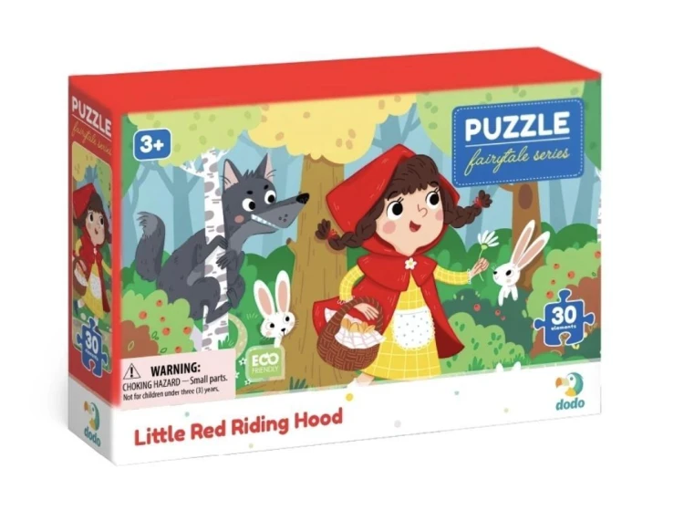 Puzzle Czerwony Kapturek 30el, Dodo