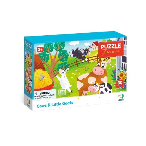 Puzzle Krowy i kozy 30el, Dodo