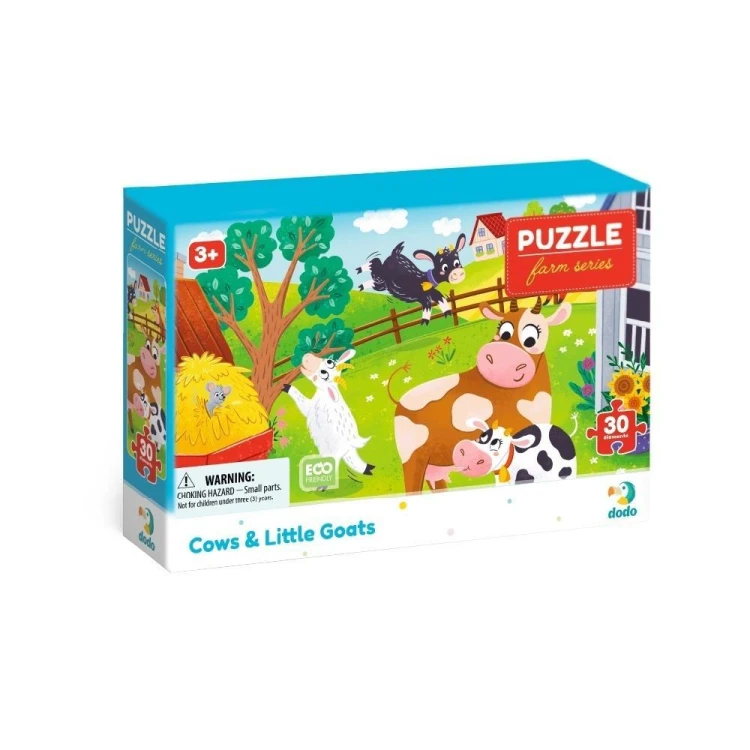 Puzzle Krowy i kozy 30el, Dodo