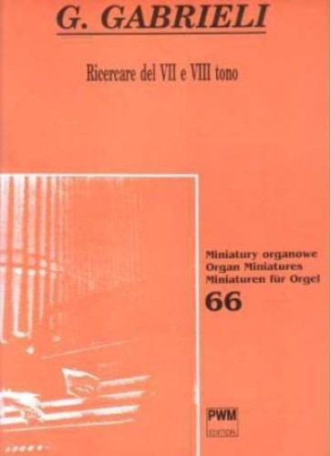 Ricercare del VII e VIII tono, Giovanni Gabrieli