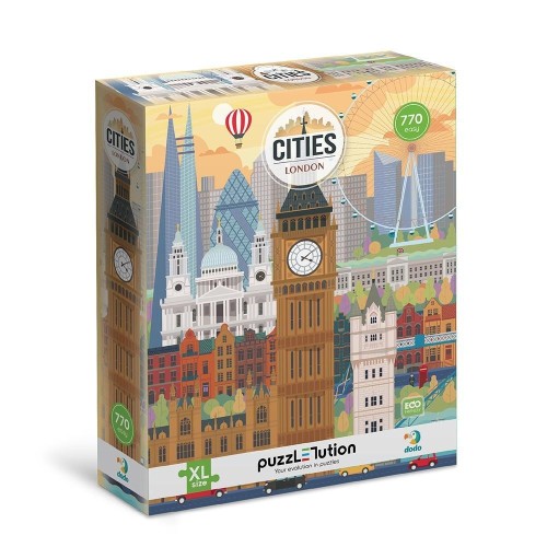 Puzzle Easy-XL 1000 Miasta. Londyn, Dodo