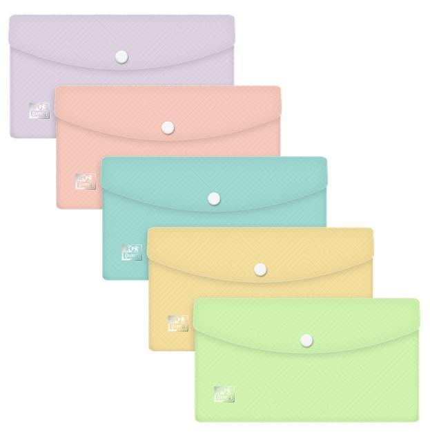 Teczka kopertowa Urban Pastel (5szt) OXFORD