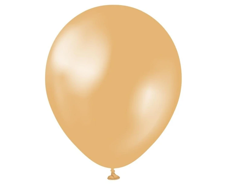 Balony Metallic Gold 25szt