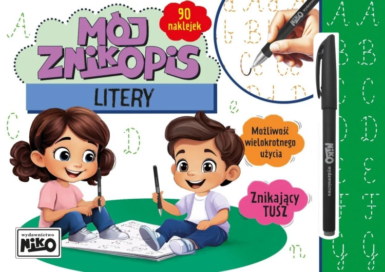 Mój znikopis. Litery, praca zbiorowa