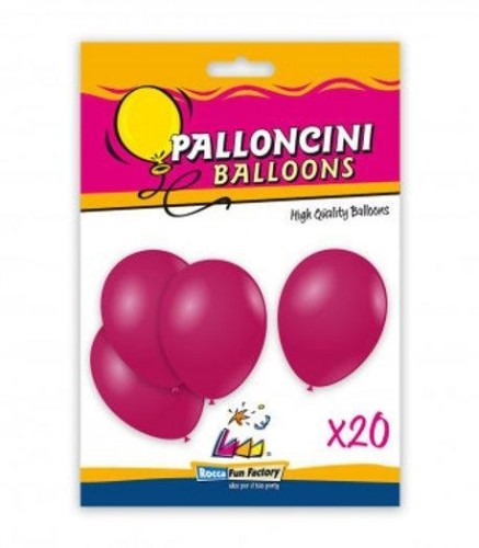 Balony fuksja 26cm 20szt