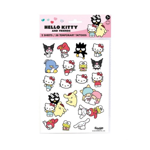 Tatuaże zmywalne Hello Kitty 38szt, MICKI