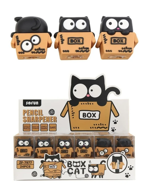 Temperówka Cat (24szt), Cresco
