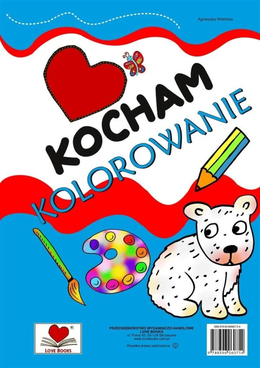 Kocham kolorowanie, Agnieszka Wileńska