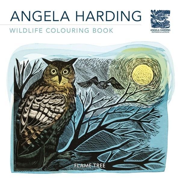 Kolorowanka Angela Harding Wildlife Colouring Book