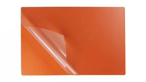 Podkład na biurko z folią 38x58cm orange, Biurfol