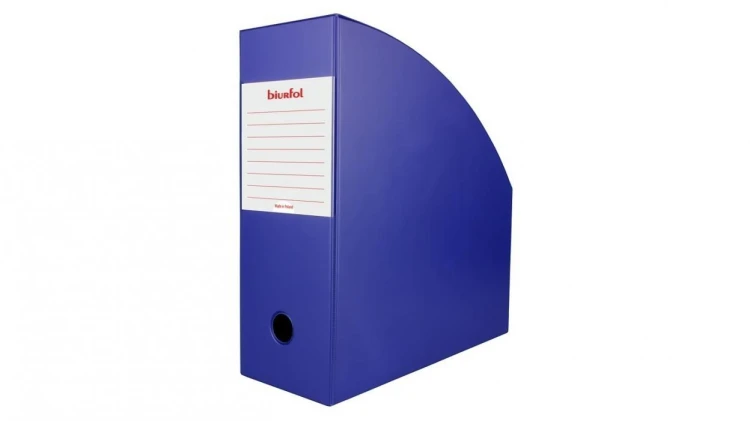 Pojemnik na dokumenty 11cm granat, Biurfol