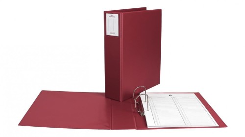 Segregator do akt osobowych 2R 6,5cm bordo