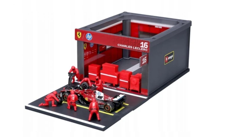 Ferrari Formula Pit Pass (Without Helmet) 1:43
