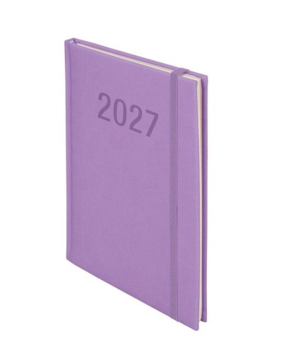 Kalendarz 2027 Colorfix-bis A5 TDW liliowy
