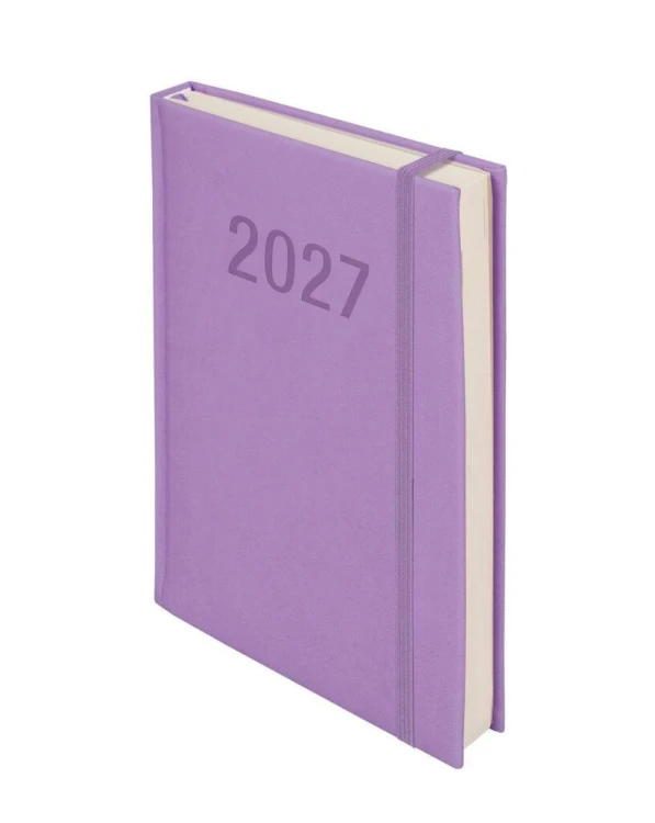 Kalendarz 2027 Colorfix-bis A5 DNS liliowy