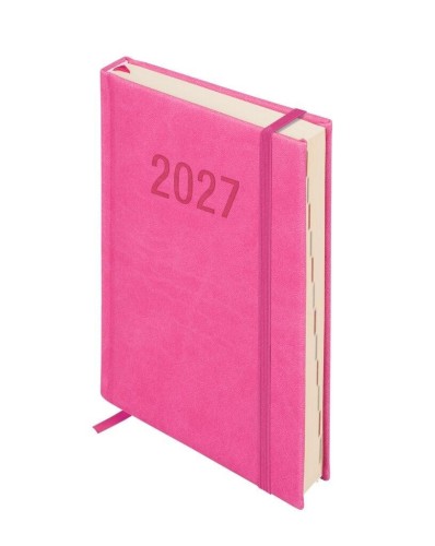 Kalendarz 2027 Colorfix-bis A5 DNS amarantowy