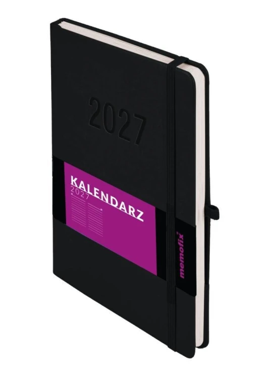 Kalendarz 2027 Memofix B5 TDW czarny