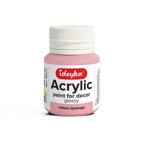 Farba akrylowa Herbaciana róża 20ml, Ideyka