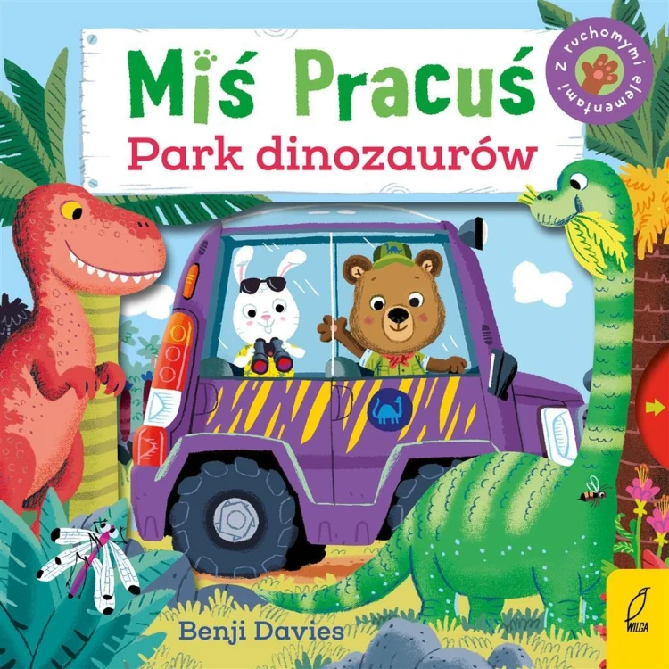 Miś Pracuś. Park dinozaurów, Benji Davies