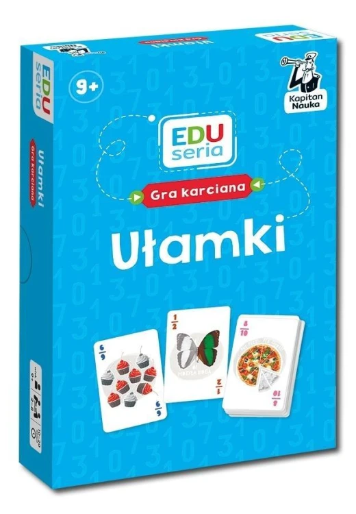 Kapitan Nauka EDUseria. Ułamki. Gra karciana