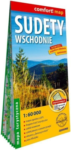 Comfort! map Sudety Wschodnie 1:60 000 laminowana