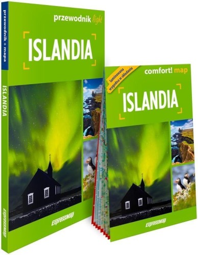 Islandia light: przewodnik + mapa, Justyna Bajer