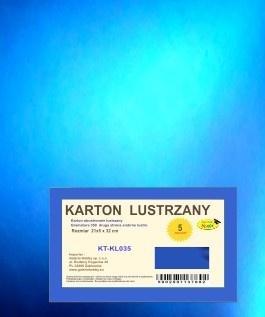 Karton obustronnie lustrzany 350g 21,5x32cm