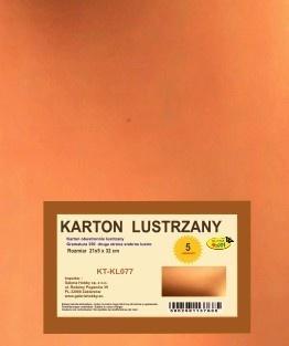 Karton obustronnie lustrzany 350g 21,5x32cm