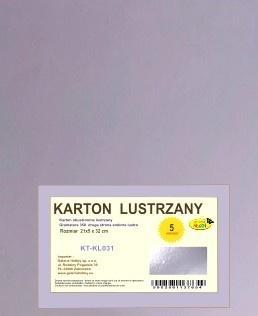 Karton obustronnie lustrzany 350g 21,5x32cm