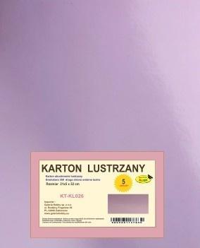 Karton obustronnie lustrzany 350g 21,5x32cm