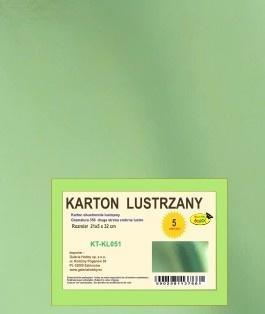 Karton obustronnie lustrzany 350g 21,5x32cm