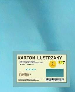 Karton obustronnie lustrzany 350g 21,5x32cm