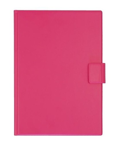 Notatnik A5 na rzep pink, Biurfol
