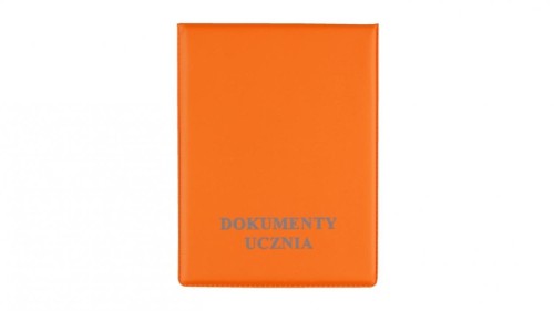Okładka na dokumenty ucznia pion orange, Biurfol