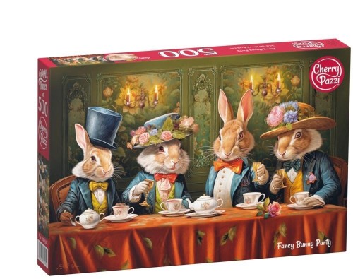 Puzzle 500 Fancy Bunny Party, CherryPazzi