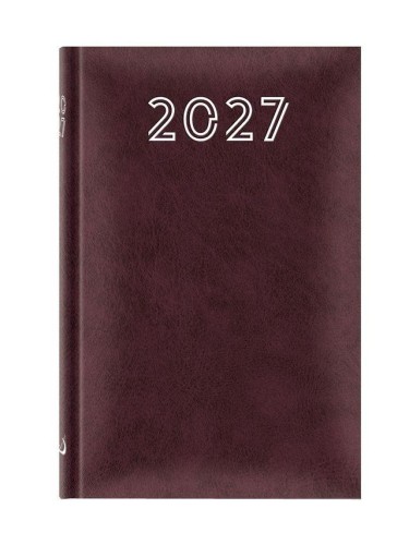 Terminarz 2027 B6 Standard bordowy