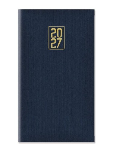 Terminarz 2027 tygodniowy Print niebieski