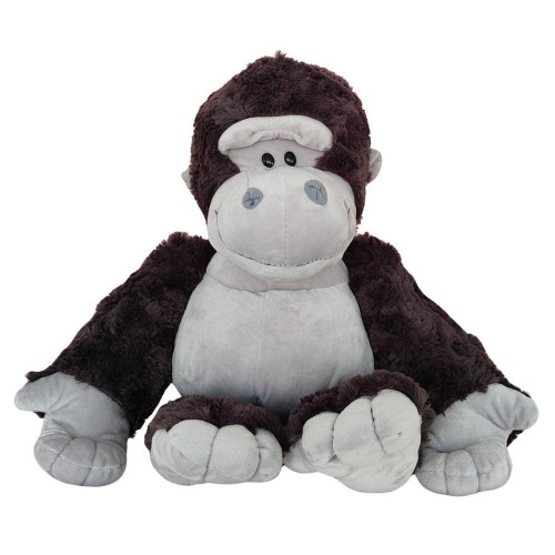 Goryl pluszowy ciemnoszary 22cm, Leantoys
