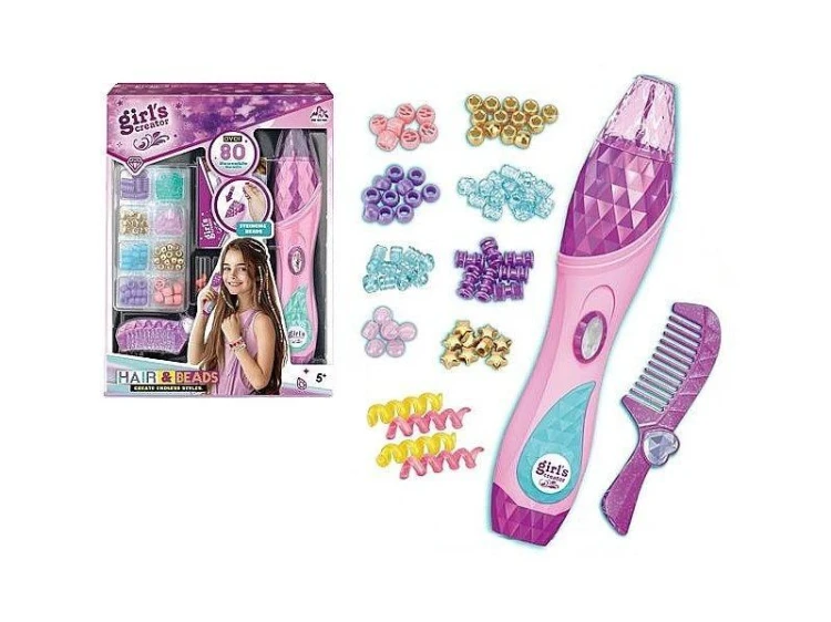 Ozdoby do warkoczyków z koralikami, ADAR