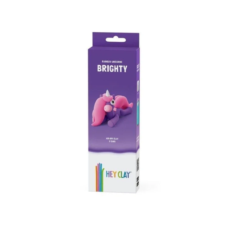 Hej Clay - Tęczowy Jednorożec Brighty, TM Toys