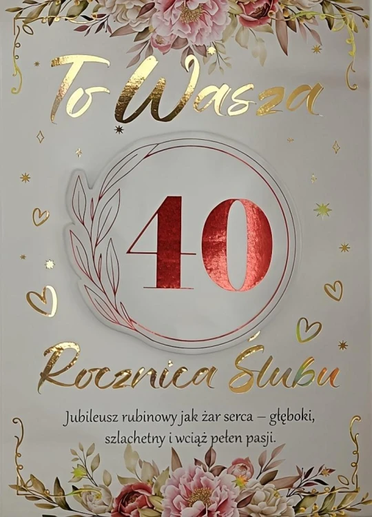 Karnet 3K Rocznica Ślubu