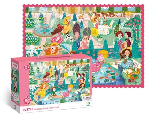 Puzzle 100 Księżniczki na promenadzie, DODO